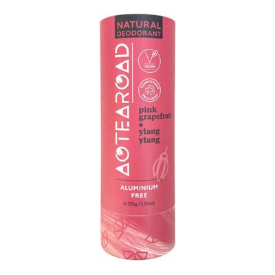 Aotearoad Natural Deodorant Pink Grapefruit + Ylang Ylang