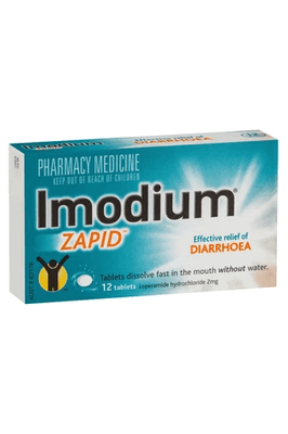 Imodium Zapid 2mg 12 Tablets