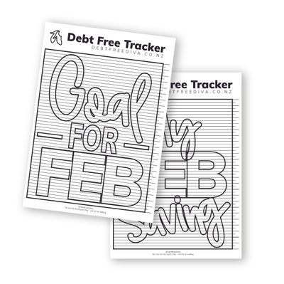 February Tracker Charts - 2 pack