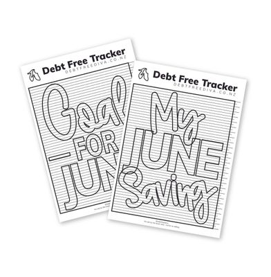 June Tracker Charts - 2 pack