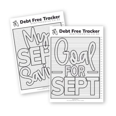 September Tracker Charts - 2 pack