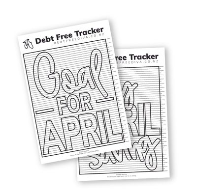 April Tracker Charts - 2 pack