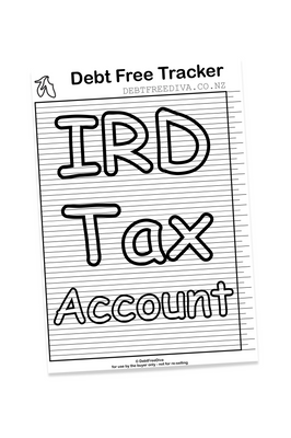 IRD Tax Account Tracker Chart