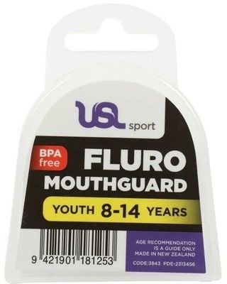 USL Sport Mouth Guard Youth Fluro 11-14 YRS