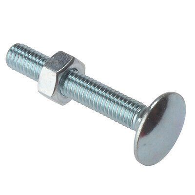 Coach Bolts Zinc Metric With Nut