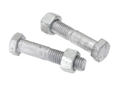 Hex Bolts Galv Metric With Nut
