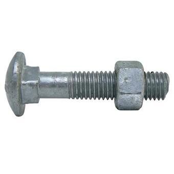 Coach Bolts Galv Metric With Nut