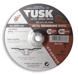 Metal Grinding Disc (aluminium oxide) 6mm Thick