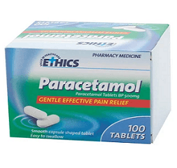 Ethics Paracetamol 500mg 100 Tablets