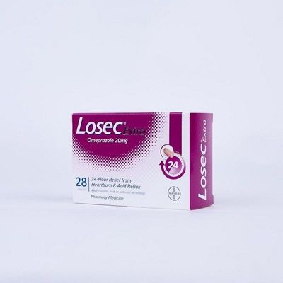 Losec Extra 20mg 14 Tablets