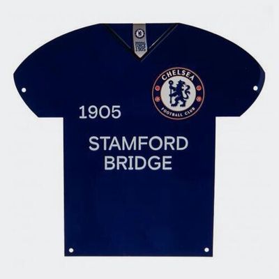 Chelsea Metal Shirt Sign