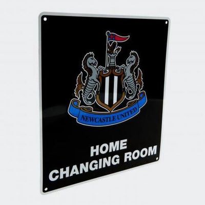 Newcastle Home Changing Room Sign