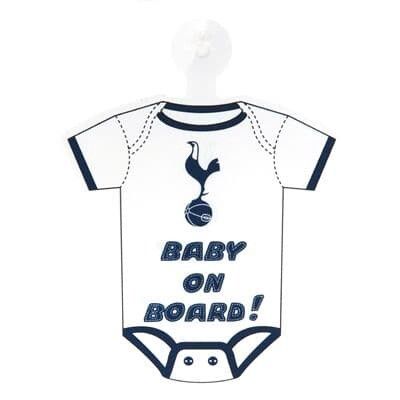Tottenham Hotspurs Baby On Board Sign