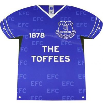 Everton Metal Shirt Sign