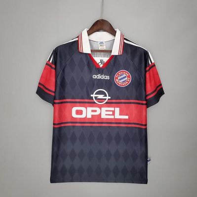 1997/99 Bayern Munich Kit - NAVY/RED
