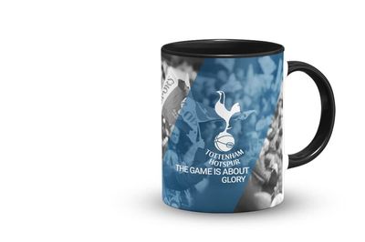 Spurs &#039;The Game Is About Glory&#039; Mug - 11oz - BLUE/GREY