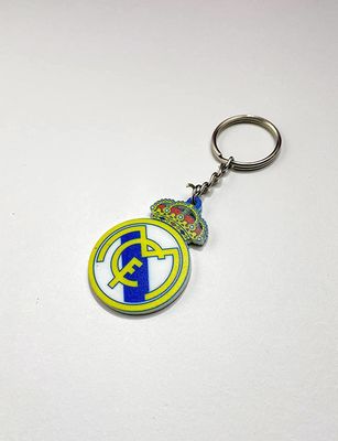 Real Madrid Double Sided Key Chain