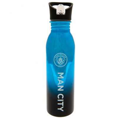 Manchester City FC UV Metallic Drinks Bottle - 700ml
