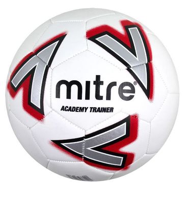 Mitre Academy Trainer 19 Football - WHITE/RED