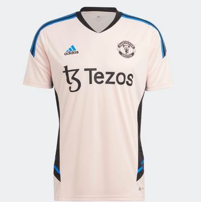 Manchester United Condivo 22 Training Top - ICY PINK