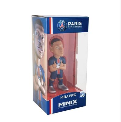 UEFA MINIX Kylian Mbappe 4.75 Vinyl Figure Paris Saint-Germain Mego Corp -  ToyWiz