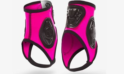 Youth Pro-X Ankle Guard - PINK/BLACK