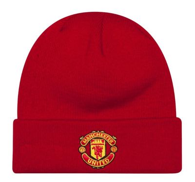 Manchester United New Era Cuff Hat - RED