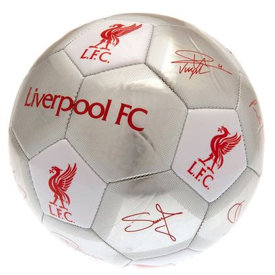 Liverpool FC Football Signature - SILVER