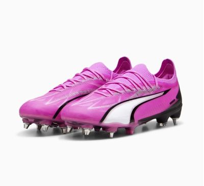 Ultra Ultimate MxSG Boots - POISON PINK/PUMA BLACK
