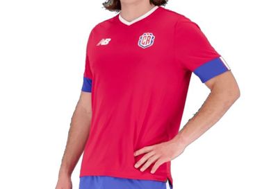 Costa Rica Home Short Sleeve Jersey - RED