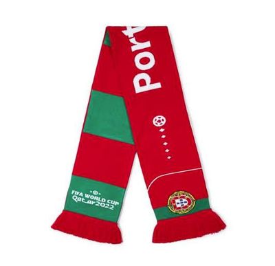 World Cup 2022 Portugal Scarf - RED