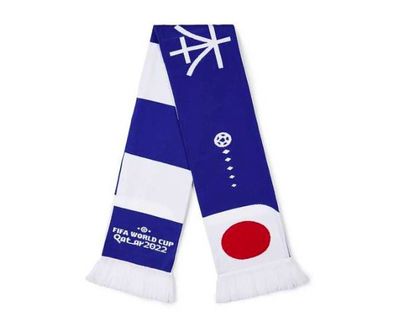 World Cup 2022 Japan Scarf - BLUE