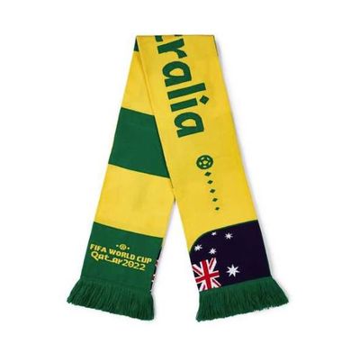 World Cup 2022 Australia Scarf - YELLOW/GREEN