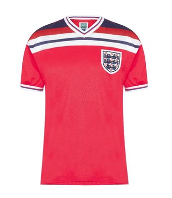 82 Away England Shirt Adults - RED