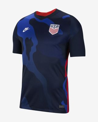 USA Away Stadium SS Shirt -  DARK OBSIDIAN/WHITE