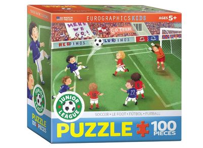 EuroGraphics Soccer Junior League 60 Piece Puzzle