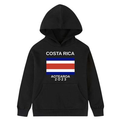 Costa Rica Flag Hoodie