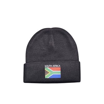 South Africa Beanie BLACK