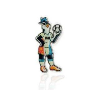 Tazuni Mascot Pin Hero Pose