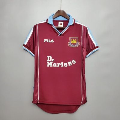 1999/01 West Ham United Kit - MAROON
