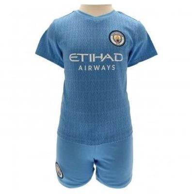 Manchester City FC Toddler Shirt &amp; Short Set - BLUE