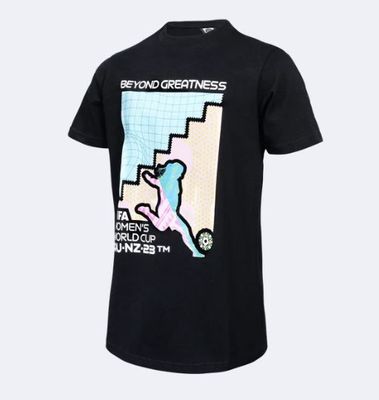 FWWC 2023 Youth Core Graphic Tee - BLACK