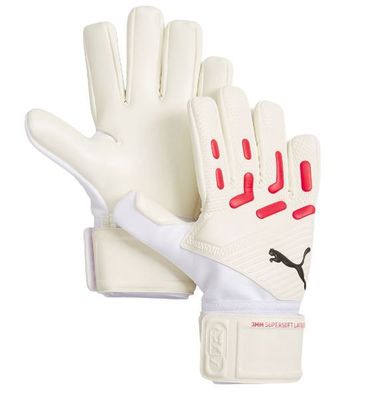 Future Match NC Gloves - WHITE/FIRE ORCHID