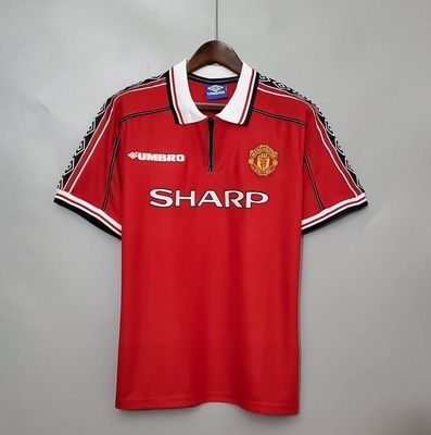 1998 Manchester United Home Retro Kit &#039;7 Beckham&#039;