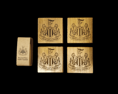 Newcastle  Handcrafted NZ timber Coaster Set