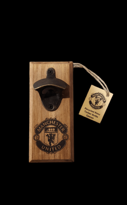 Manchester United Rimu magnetic counter-lever bottle opener