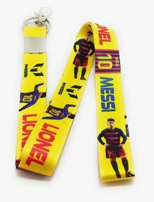 Lionel Messi Yellow Lanyard
