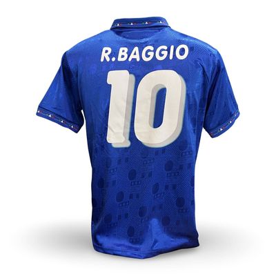 1994/95 Italy Replica Home Jersey - 10 R.Baggio