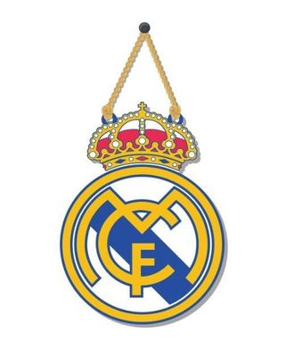 Real Madrid Hanging Wall Crest