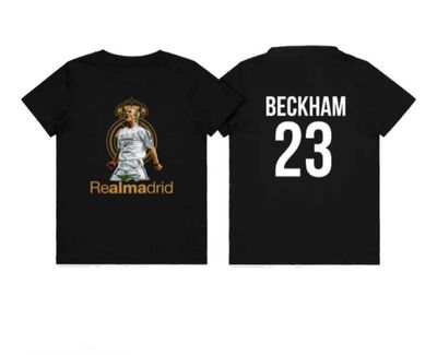 Beckham 23 Real Madrid printed Tee